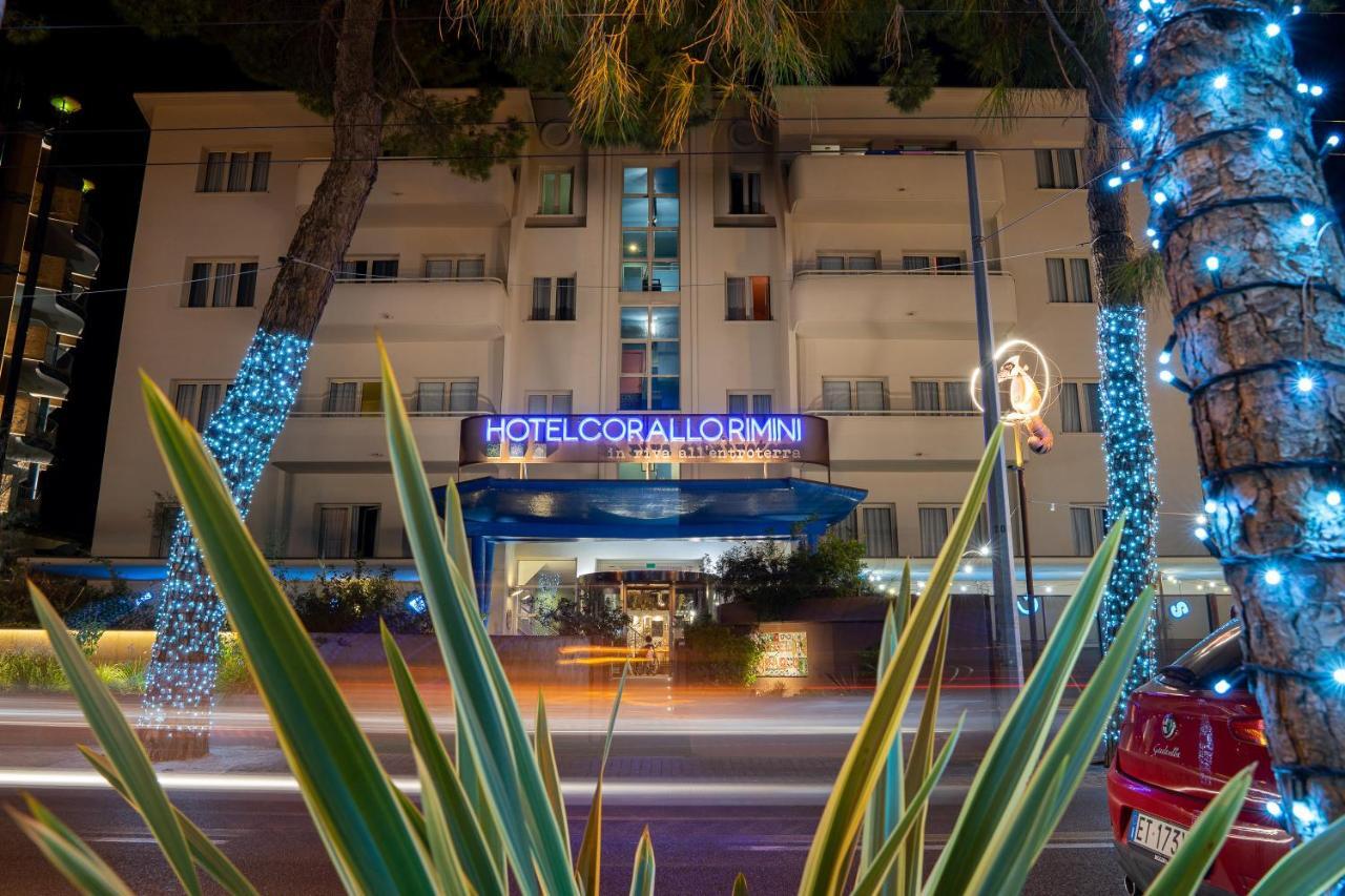 Hotel Corallo ริมินี ภายนอก รูปภาพ